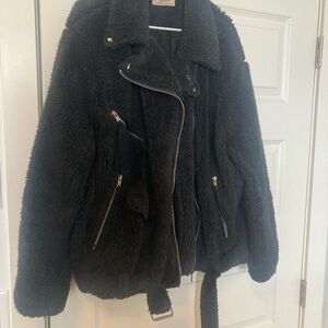 We The Free Black Textured Jacket